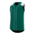 1663 Augusta Sportswear Dark Green/ White