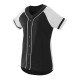 1665 Augusta Sportswear BLACK/ WHITE
