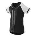 1666 Augusta Sportswear BLACK/ WHITE