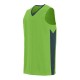 1712 Augusta Sportswear Lime/ Slate