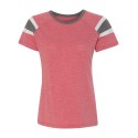 3011 Augusta Sportswear Red/ Slate/ White