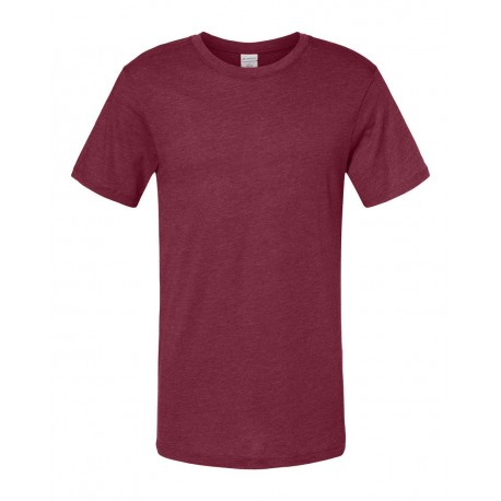 3065 Augusta Sportswear 3065 Triblend T-Shirt MAROON HEATHER