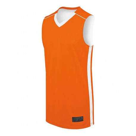 332401 Augusta Sportswear 332401 Youth Competition Reversible Jersey ORANGE/ WHITE