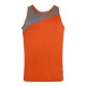 352 Augusta Sportswear Orange/ Graphite