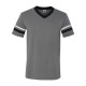 360 Augusta Sportswear Graphite/ Black/ White