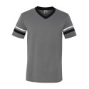 360 Augusta Sportswear Graphite/ Black/ White