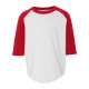 422 Augusta Sportswear WHITE/ RED