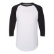 4420 Augusta Sportswear WHITE/ BLACK