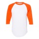 4420 Augusta Sportswear White/ Orange