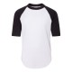 4421 Augusta Sportswear WHITE/ BLACK