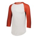 4421 Augusta Sportswear White/ Orange