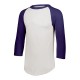 4421 Augusta Sportswear White/ Purple