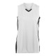527 Augusta Sportswear WHITE/ BLACK