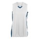 527 Augusta Sportswear WHITE/ NAVY