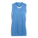 527 Augusta Sportswear Columbia Blue/ White