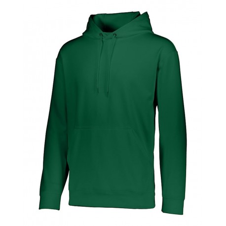 5505 Augusta Sportswear 5505 Wicking Fleece Hooded Sweatshirt DARK GREEN
