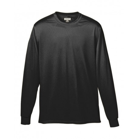 789 Augusta Sportswear 789 Youth Wicking Long Sleeve T-Shirt BLACK
