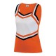 9140 Augusta Sportswear Orange/ White/ Black