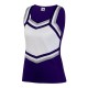 9141 Augusta Sportswear Purple/ White/ Metallic Silver
