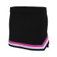 9146 Augusta Sportswear Black/ White/ Power Pink