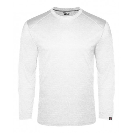 1001 Badger 1001 FitFlex Performance Long Sleeve T-Shirt WHITE
