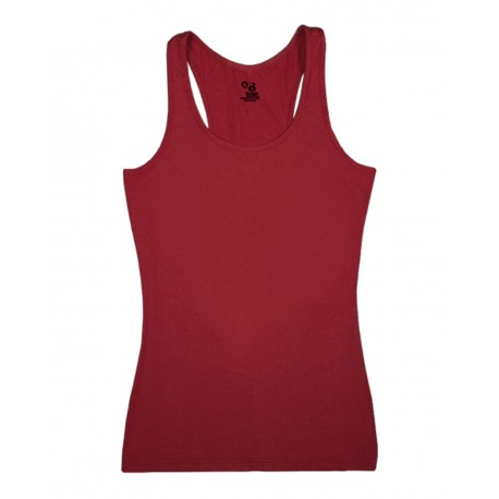 4666 Badger 4666 Women's Pro-Compression Racerback RED