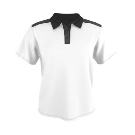 GPL6 Badger GPL6 Colorblock Gameday Basic Sport Shirt White/ Charcoal