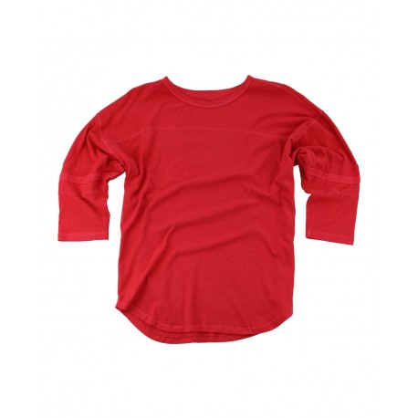 T19 Boxercraft T19 Women's Garment-Dyed Vintage Jersey RED