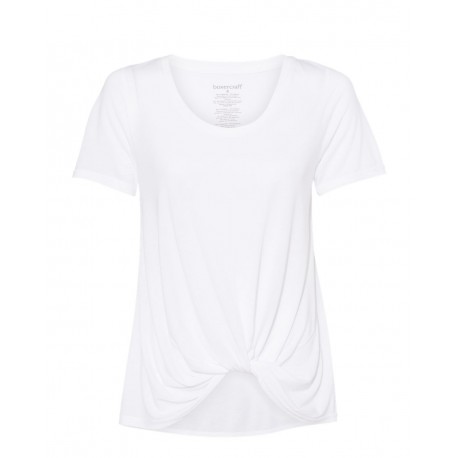 T52 Boxercraft T52 Women's Twisted T-Shirt WHITE