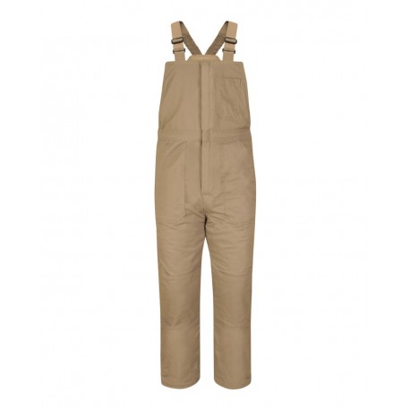 BLC8L Bulwark BLC8L Deluxe Insulated Bib Overall - EXCEL FR ComforTouch - Long Sizes KHAKI
