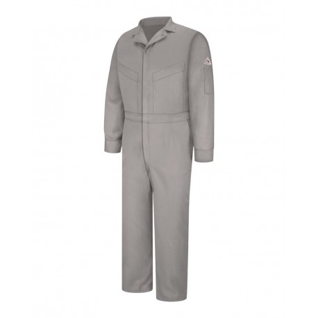 CLD6EXT Bulwark CLD6EXT Deluxe Coverall - EXCEL FR ComforTouch - 7 oz. Extended Sizes GREY