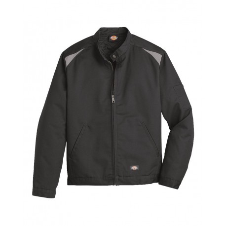 LJ60 Dickies LJ60 Insulated Colorblocked Jacket BLACK/ SILVER