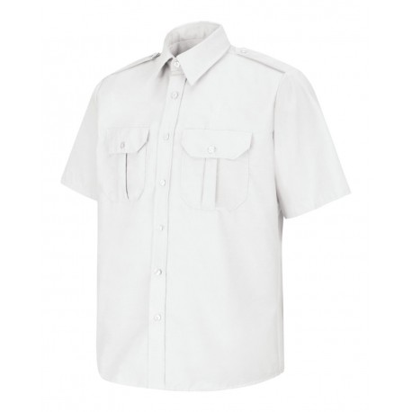 SP66 Red Kap SP66 Short Sleeve Security Shirt WHITE