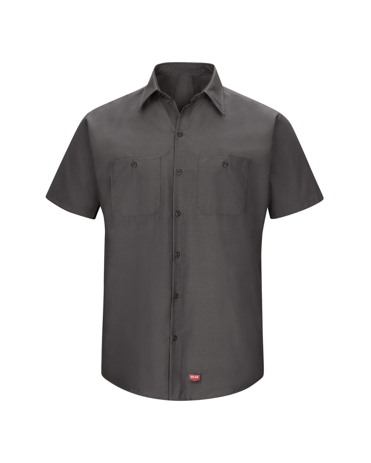 Red Kap Short Sleeve Work Shirts Red Kap Short Sleeve Work Shirt With Mimix Camicia Button Down Grigio 848423 Camisas De Trabajo Mimix