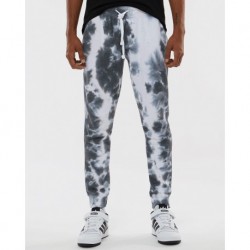 J. America 8884 Tie-Dyed Fleece Joggers