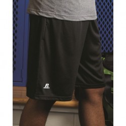 Russell Athletic TS7X2M Dri-Power Essential 10" Shorts with Pockets