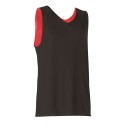 506CRY Alleson Athletic BLACK/ RED