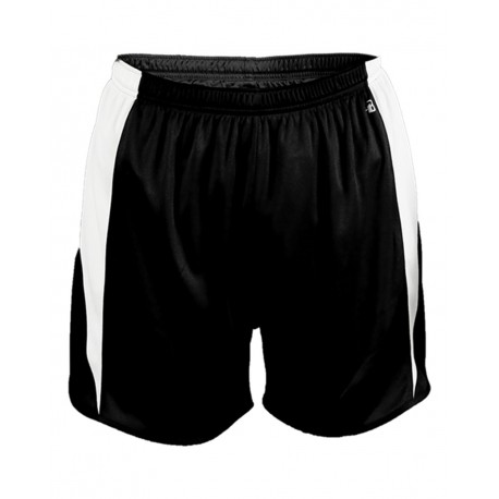 7273 Alleson Athletic 7273 Stride Shorts BLACK/ WHITE