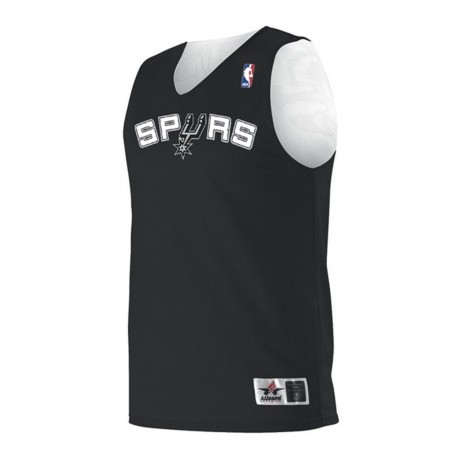 A115LA Alleson Athletic A115LA NBA Logo'd Reversible Jersey San Antonio Spurs