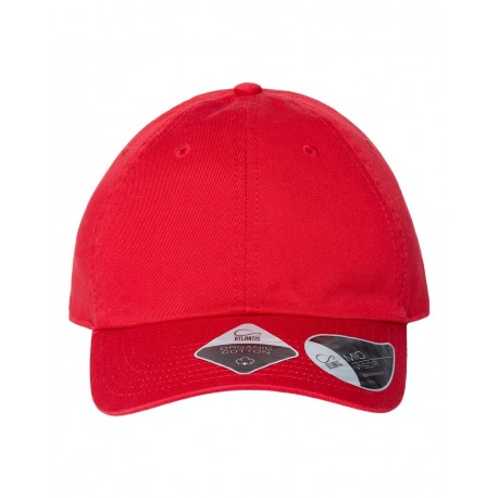 FRASER Atlantis Headwear FRASER Sustainable Dad Hat RED