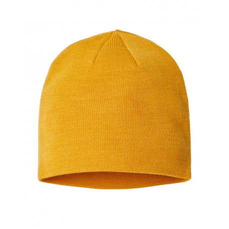 HOLLY Atlantis Headwear HOLLY Sustainable Beanie Mustard Yellow