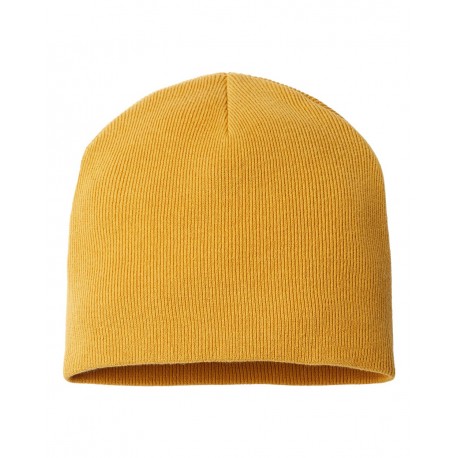 YALA Atlantis Headwear YALA Sustainable Beanie Mustard Yellow