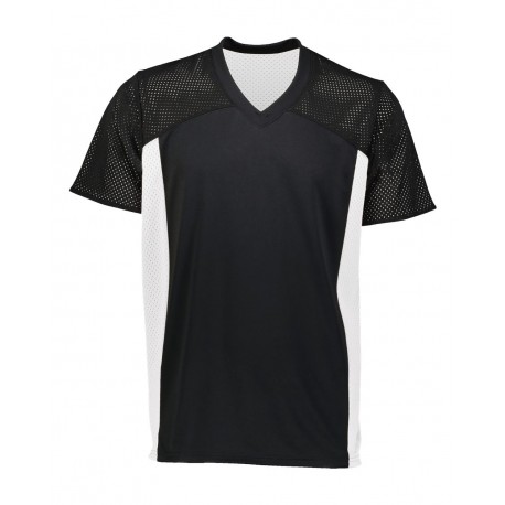 264 Augusta Sportswear 264 Reversible Flag Football Jersey BLACK/ WHITE