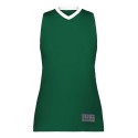 6888 Augusta Sportswear Dark Green/ White