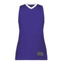 6888 Augusta Sportswear PURPLE/ WHITE