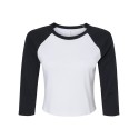 1200 Bella + Canvas WHITE/ BLACK