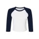 1200 Bella + Canvas WHITE/ NAVY