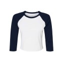 1200 Bella + Canvas WHITE/ NAVY