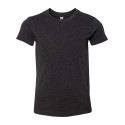 3001YCVC Bella + Canvas BLACK HEATHER