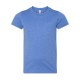 3001YCVC Bella + Canvas Heather Columbia Blue